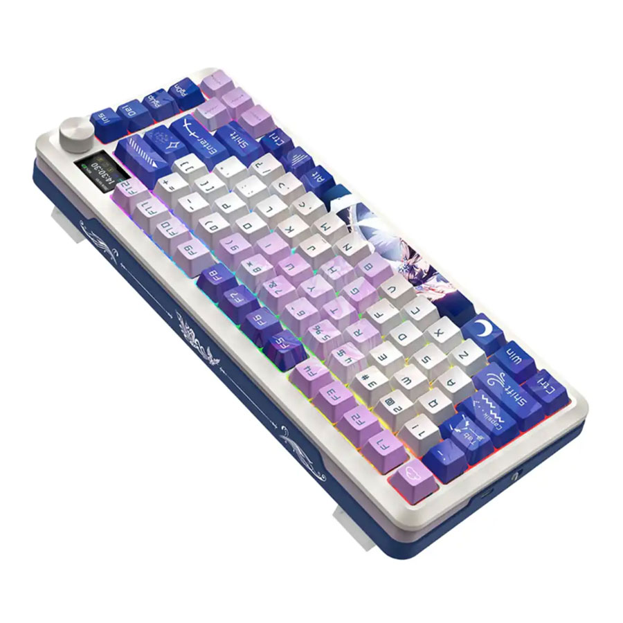 کیبورد گیمینگ بی‌سیم ردراگون مدل K708 PRO RGB