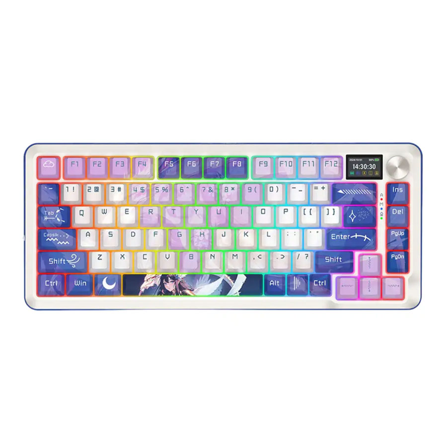 کیبورد گیمینگ بی‌سیم ردراگون مدل K708 PRO RGB