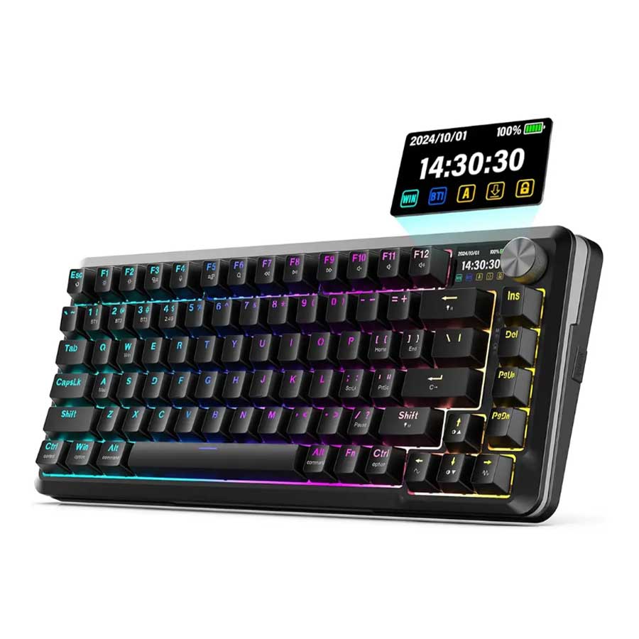 کیبورد گیمینگ بی‌سیم ردراگون مدل K708 PRO RGB