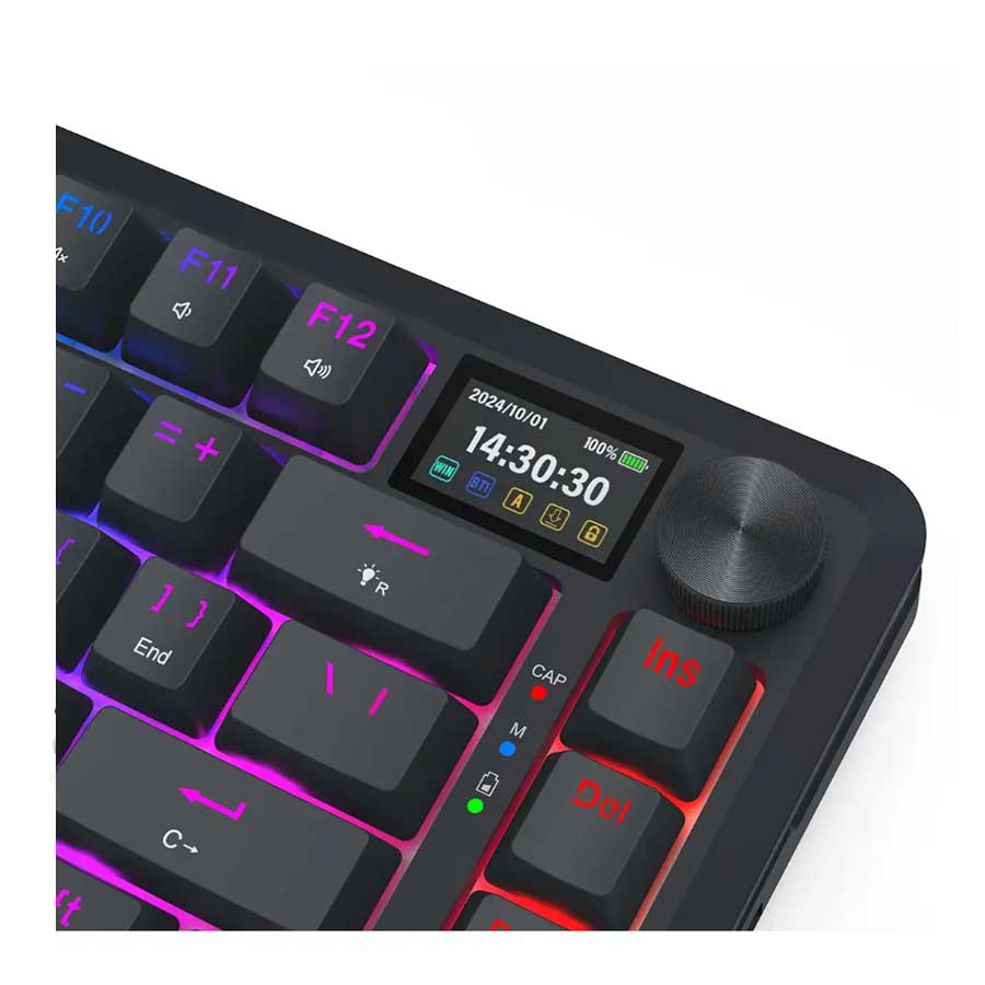 کیبورد گیمینگ بی‌سیم ردراگون مدل K708 PRO RGB