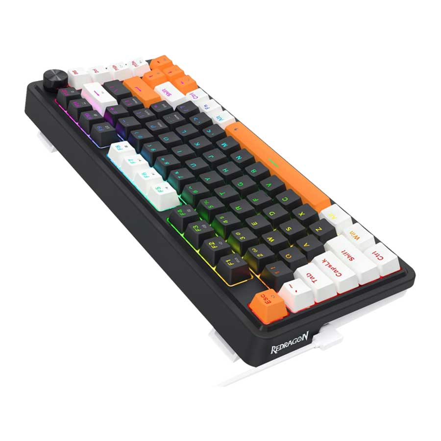 کیبورد گیمینگ باسیم ردراگون مدل LANDSHAKER K714 RGB