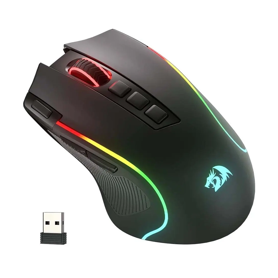 ماوس گیمینگ بی‌سیم ردراگون مدل M612 Predator PRO RGB