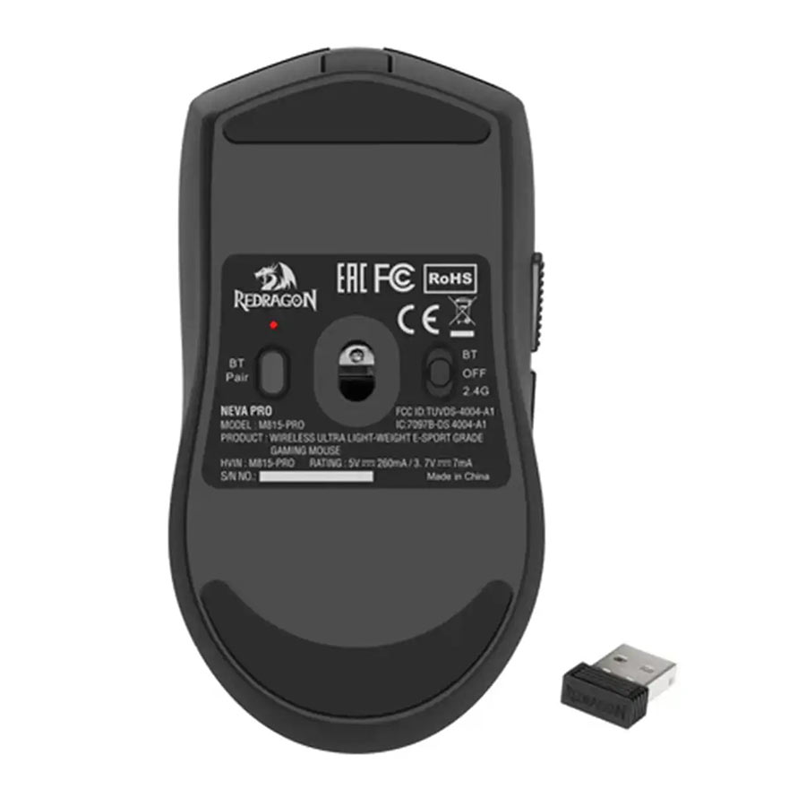 ماوس گیمینگ بی‌سیم ردراگون مدل NEVA M815 PRO