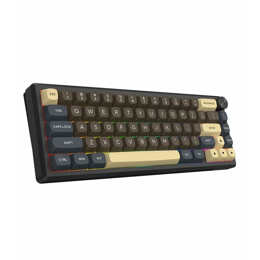 کیبورد گیمینگ بی‌سیم ردراگون مدل Uranus Pro K727 CGY RGB