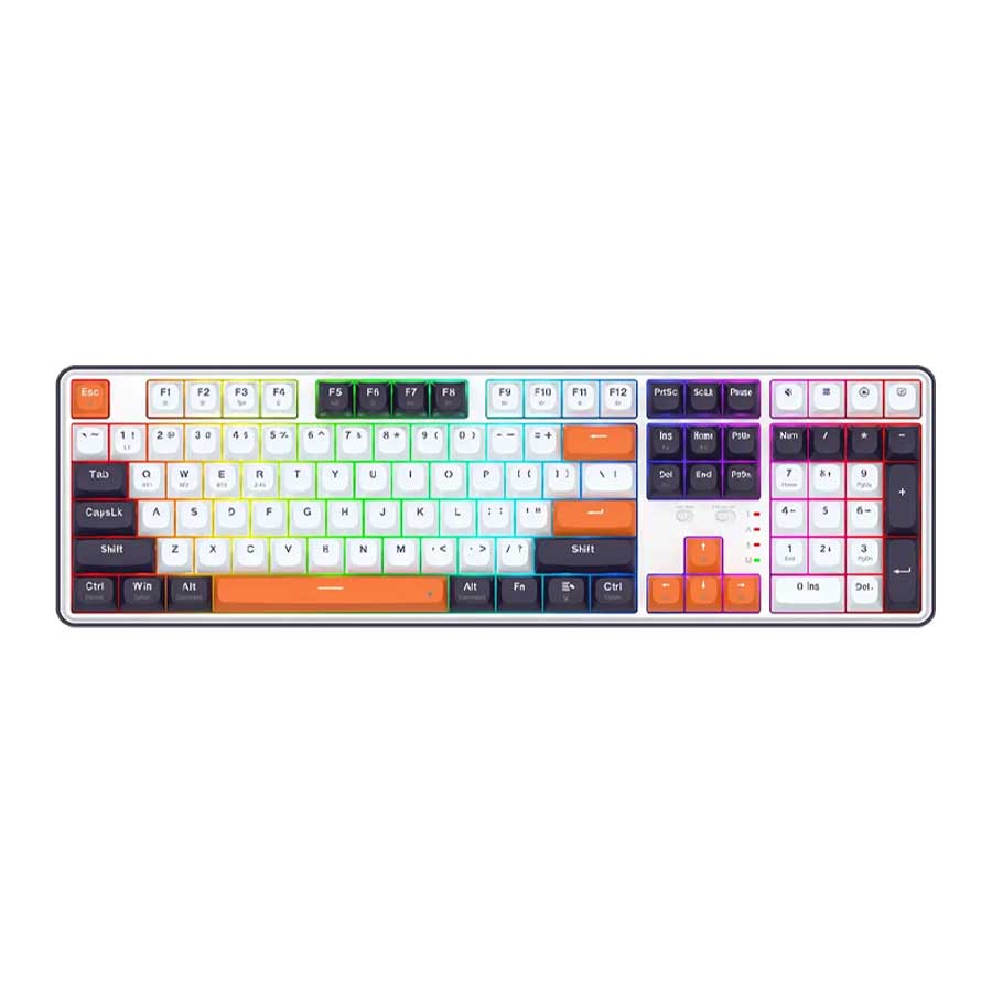 کیبورد گیمینگ بی‌سیم ردراگون مدل WYVERN K689 PRO RGB