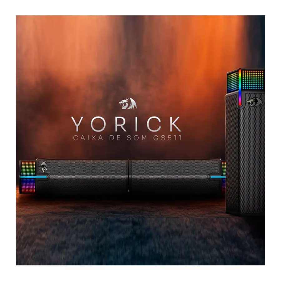 اسپیکر بی‌سیم و بلوتوث ردراگون مدل YORICK GS511 RGB