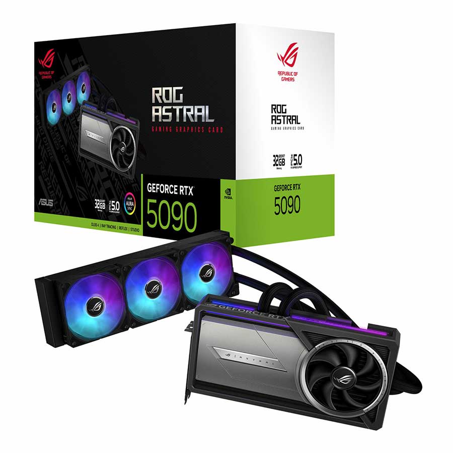 کارت گرافیک ایسوس مدل ROG-Astral-RTX5090-32G-Gaming
