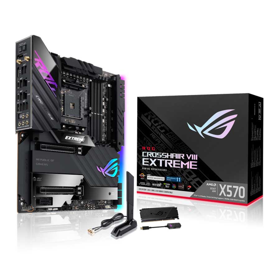 مادربرد ایسوس مدل ROG CROSSHAIR VIII EXTREME