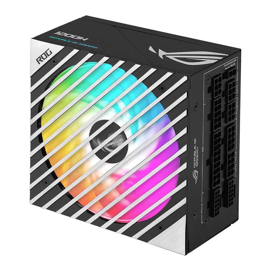 پاور کامپیوتر 1200 وات تمام ماژولار ایسوس مدل ROG-LOKI-1200T-SFX-L-GAMING