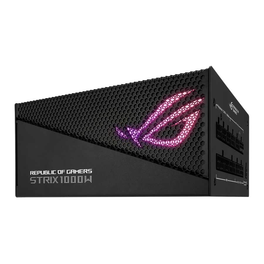 پاور کامپیوتر 1000 وات تمام ماژولار ایسوس مدل ROG-STRIX-1000G-AURA-GAMING