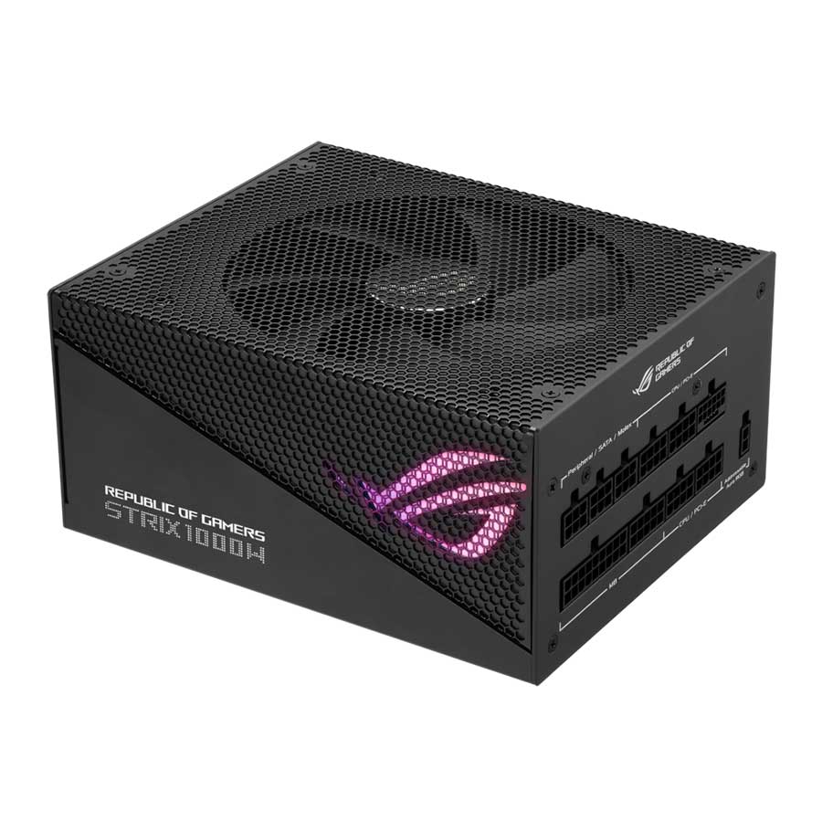 پاور کامپیوتر 1000 وات تمام ماژولار ایسوس مدل ROG-STRIX-1000G-AURA-GAMING