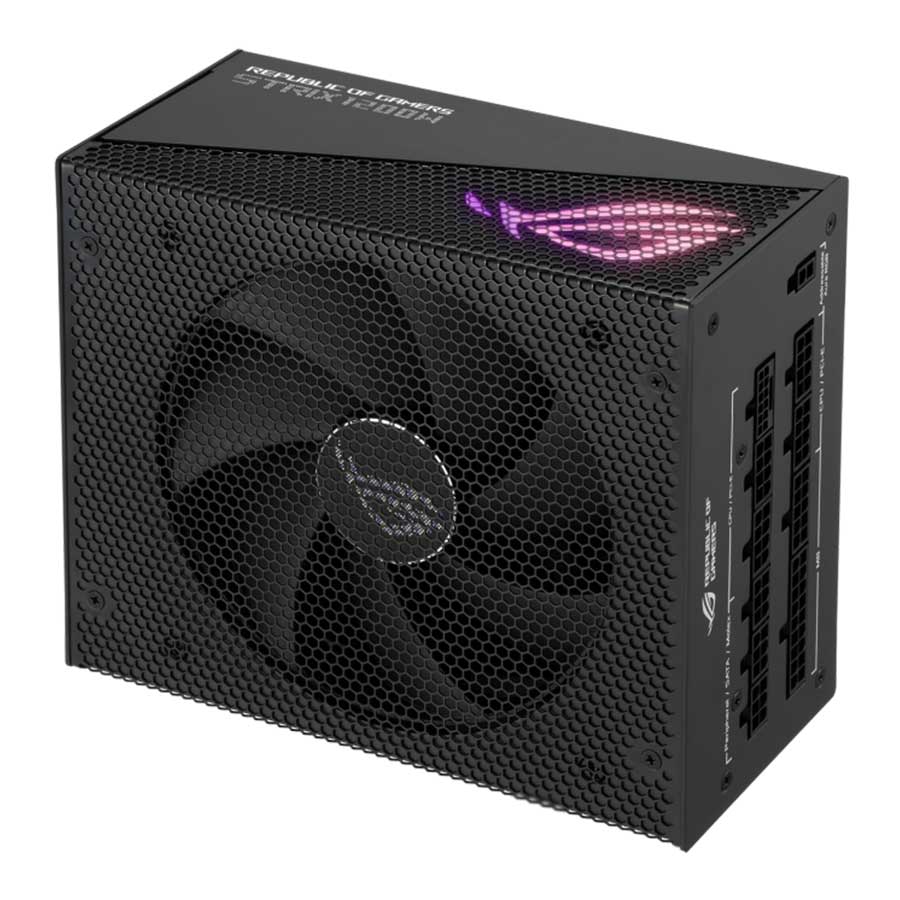 پاور کامپیوتر 1200 وات تمام ماژولار ایسوس مدل ROG-STRIX-1200G-AURA-GAMING