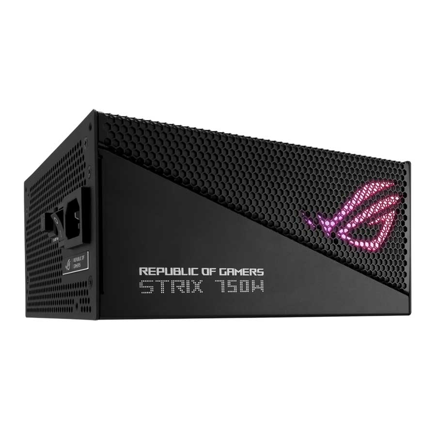 پاور کامپیوتر 750 وات تمام ماژولار ایسوس مدل ROG-STRIX-750G-AURA-GAMING