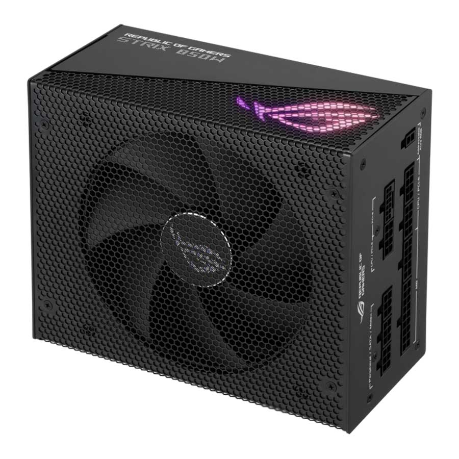 پاور کامپیوتر 850 وات تمام ماژولار ایسوس مدل ROG-STRIX-850G-AURA-GAMING