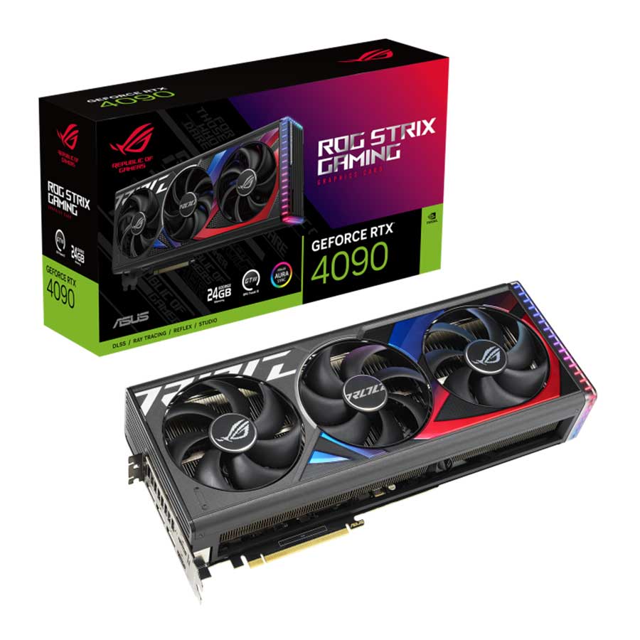 کارت گرافیک ایسوس مدل ROG Strix GeForce RTX4090 24GB GDDR6X