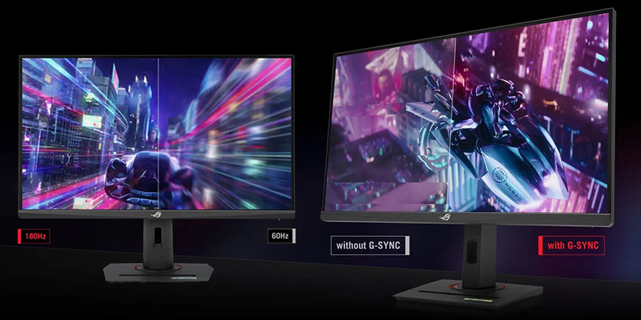 مانیتور گیمینگ و مخصوص طراحی 27 اینچ 180 هرتز IPS ایسوس مدل ROG Strix XG27ACS