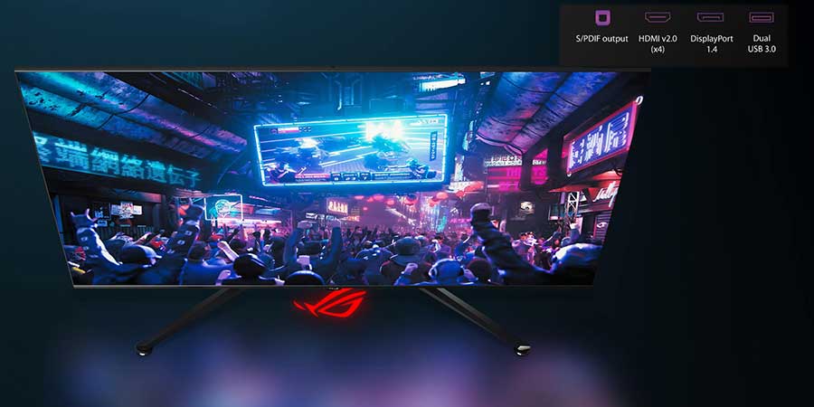 مانیتور گیمینگ با کیفیت 4K ایسوس مدل ROG SWIFT PG65UQ