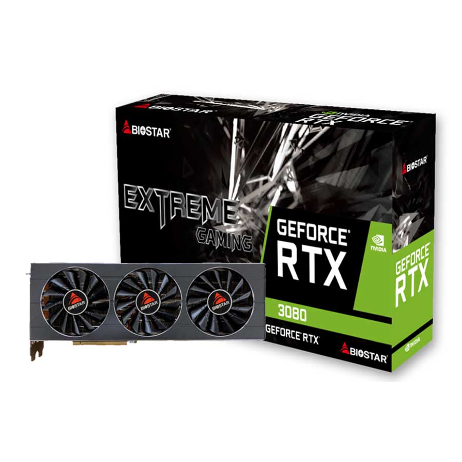 کارت گرافیک بایوستار مدل RTX 3080 Extreme Gaming 10GB GDDR6