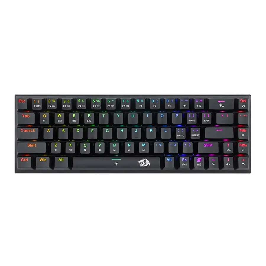 کیبورد گیمینگ بی‌سیم ردراگون مدل Ryze Pro K633 RGB