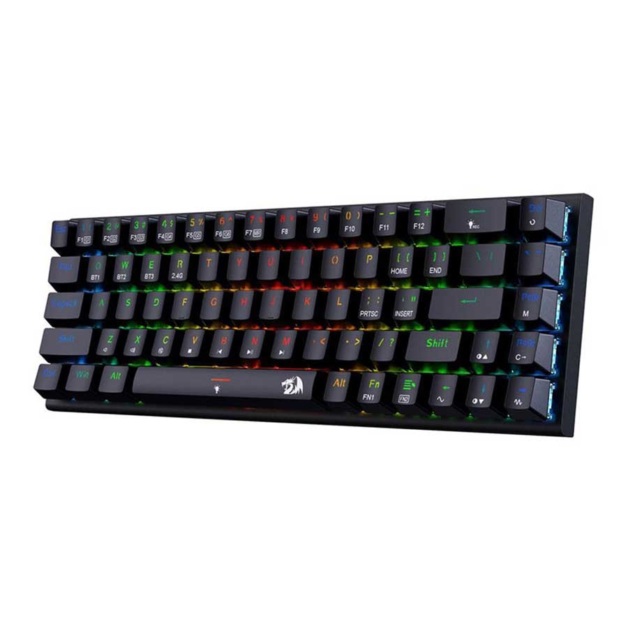 کیبورد گیمینگ بی‌سیم ردراگون مدل Ryze Pro K633 RGB