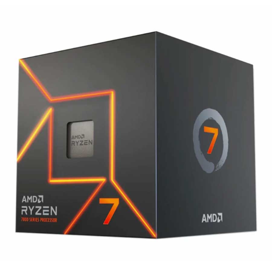 سی پی یو باکس ای ام دی مدل Ryzen 7 7700