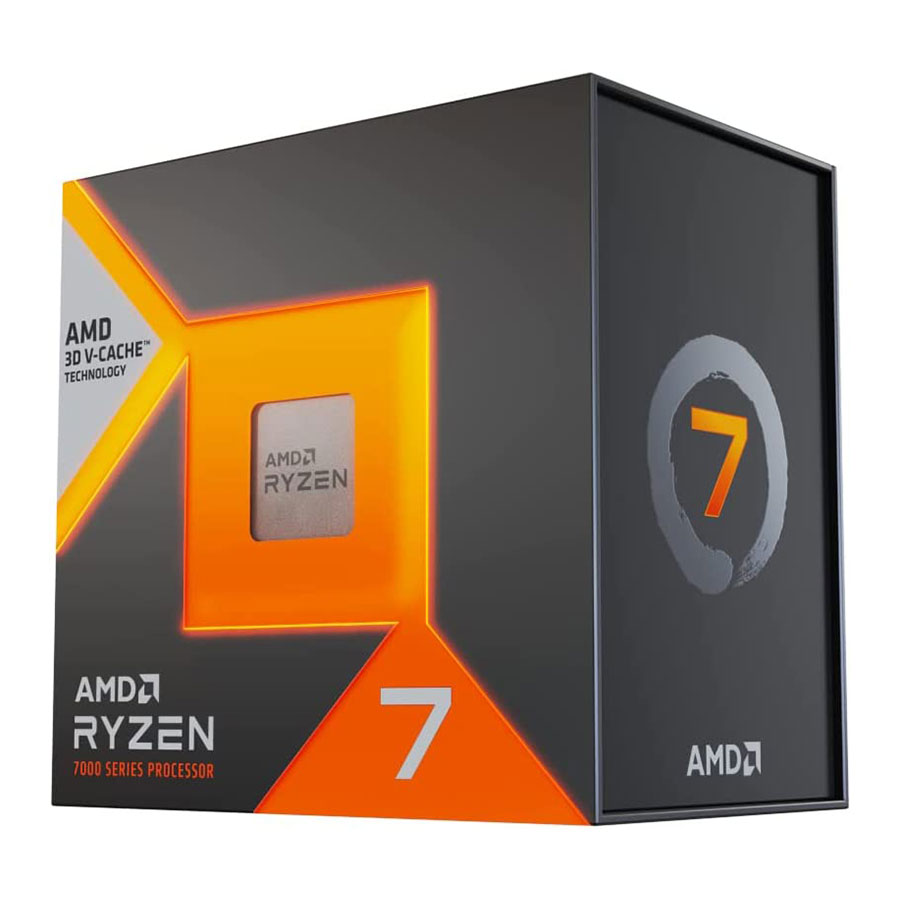 سی پی یو باکس ای ام دی مدل Ryzen 7 7800X3D