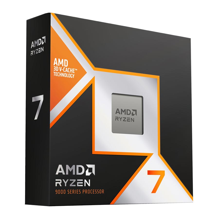 سی پی یو باکس ای ام دی مدل Ryzen 7 9800X3D