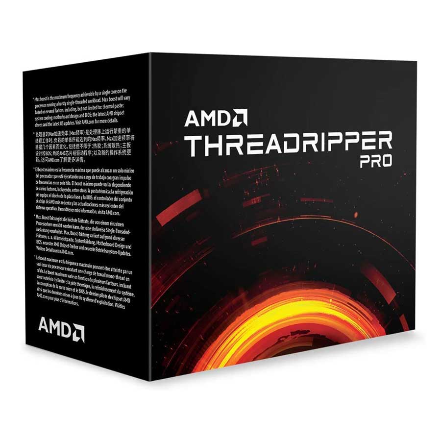 سی پی یو باکس ای ام دی مدل Ryzen Threadripper PRO 3955WX