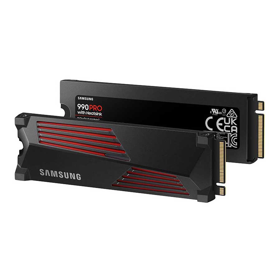 اس اس دی 1 ترابایت سامسونگ مدل PRO 990 Heatsink PCIe NVMe M.2 2280