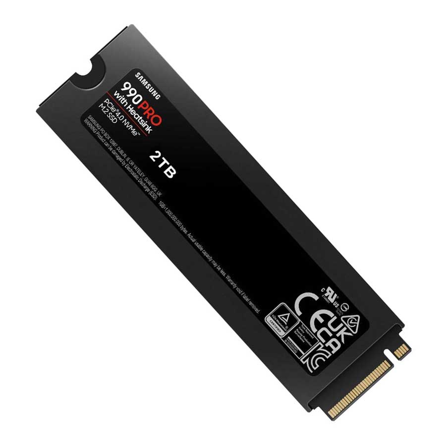 اس اس دی 2 ترابایت سامسونگ مدل PRO 990 Heatsink PCIe NVMe M.2 2280