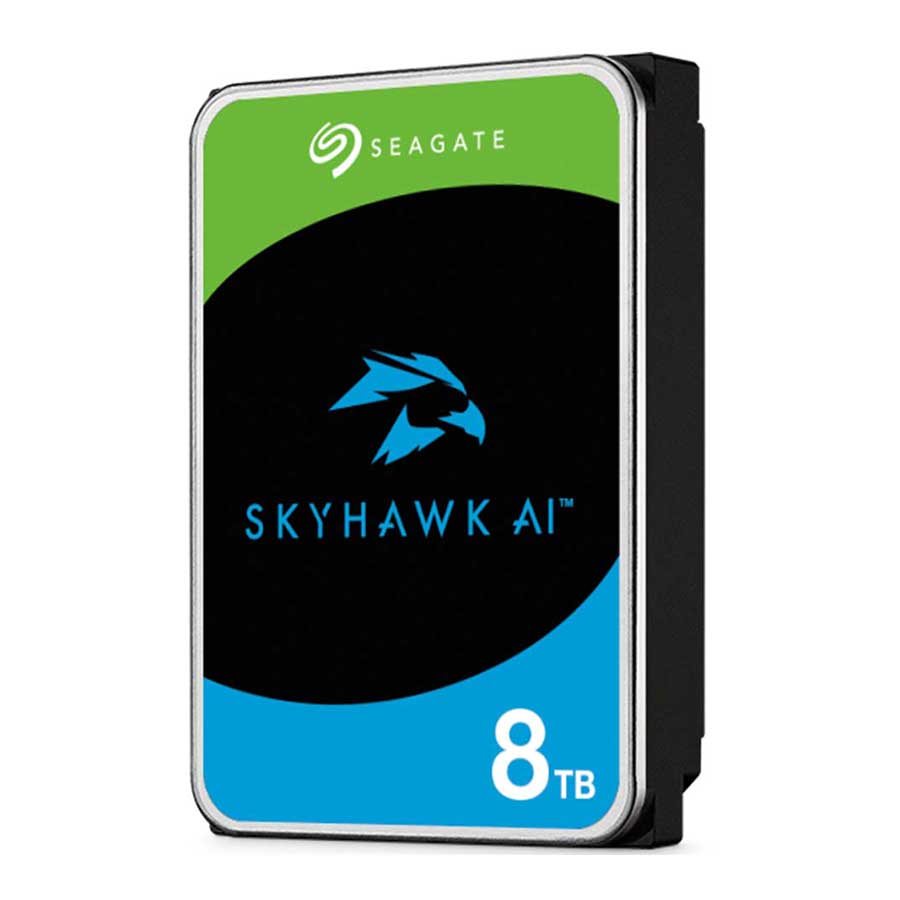 هارد اینترنال 8 ترابایت سیگیت مدل SkyHawk AI ST8000VE001