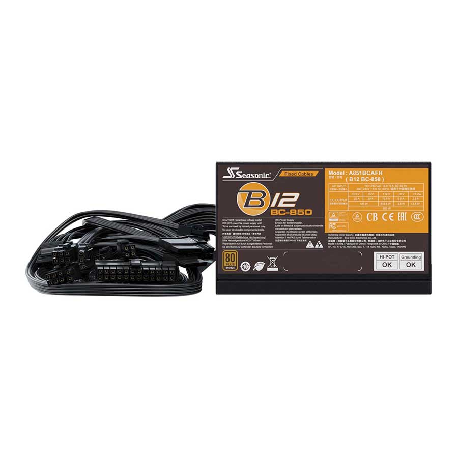 پاور کامپیوتر 850 وات سی سونیک مدل B12 BC 850
