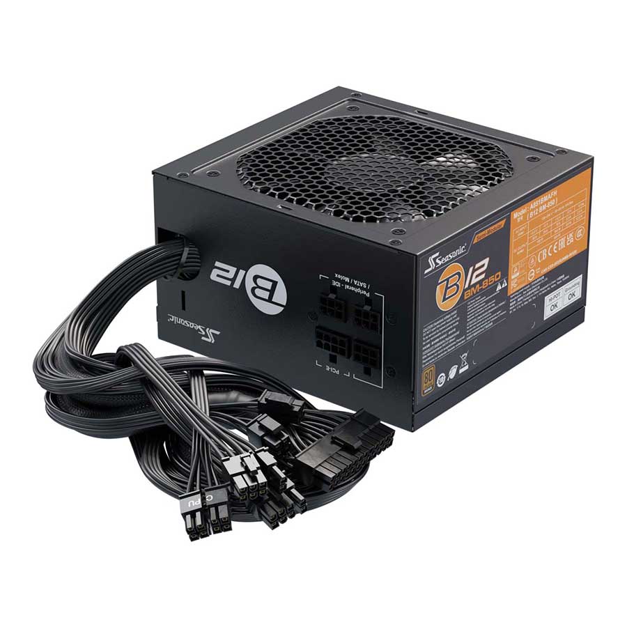 پاور کامپیوتر 850 وات نیمه ماژولار سی سونیک مدل B12 BM 850