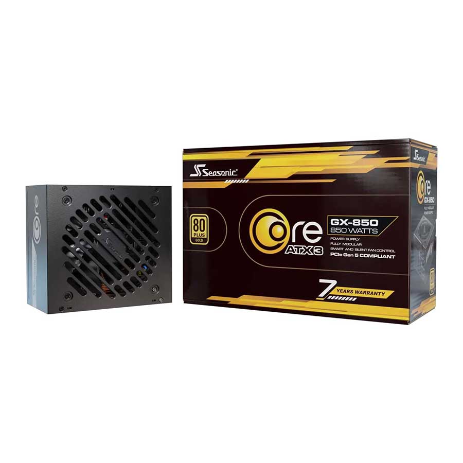 پاور کامپیوتر 850 وات تمام ماژولار سی سونیک CORE GX ATX 3.1