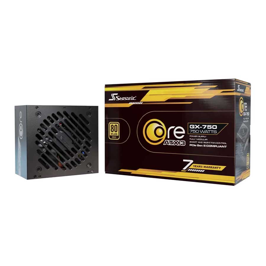 پاور کامپیوتر 750 وات تمام ماژولار سی سونیک CORE GX ATX 3.1