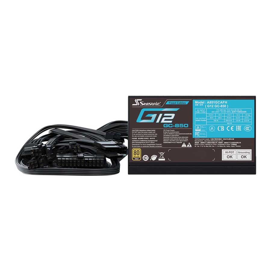 پاور کامپیوتر 850 وات سی سونیک مدل G12 GC 850