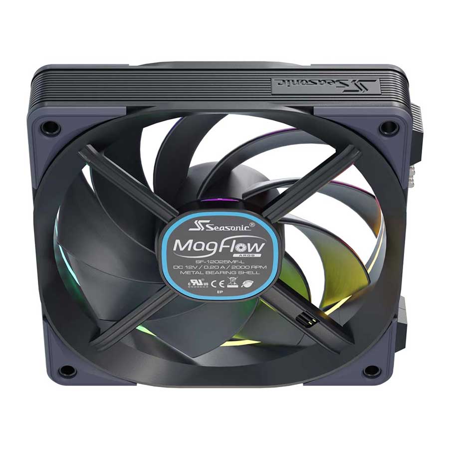 فن خنک کننده کیس سی سونیک مدل MagFlow ARGB 3-IN-1