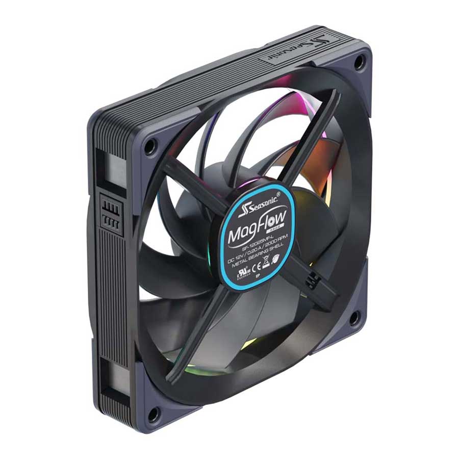 فن خنک کننده کیس سی سونیک مدل MagFlow ARGB 3-IN-1