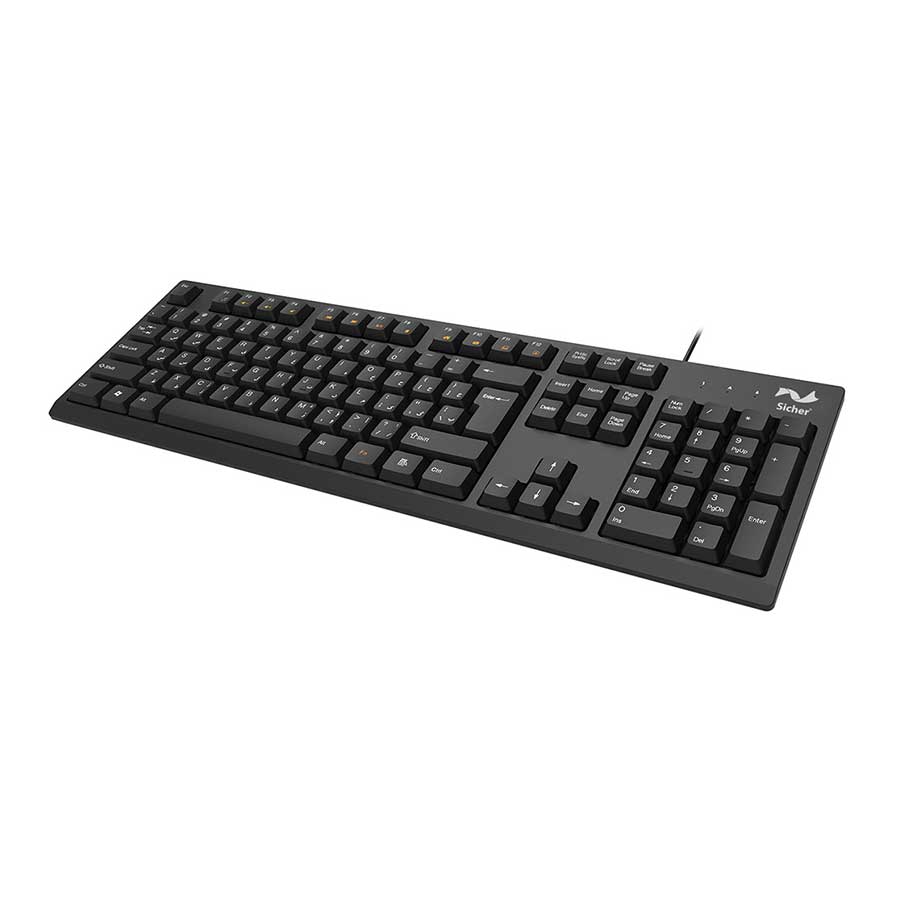 کیبورد باسیم زیچر مدل KB110