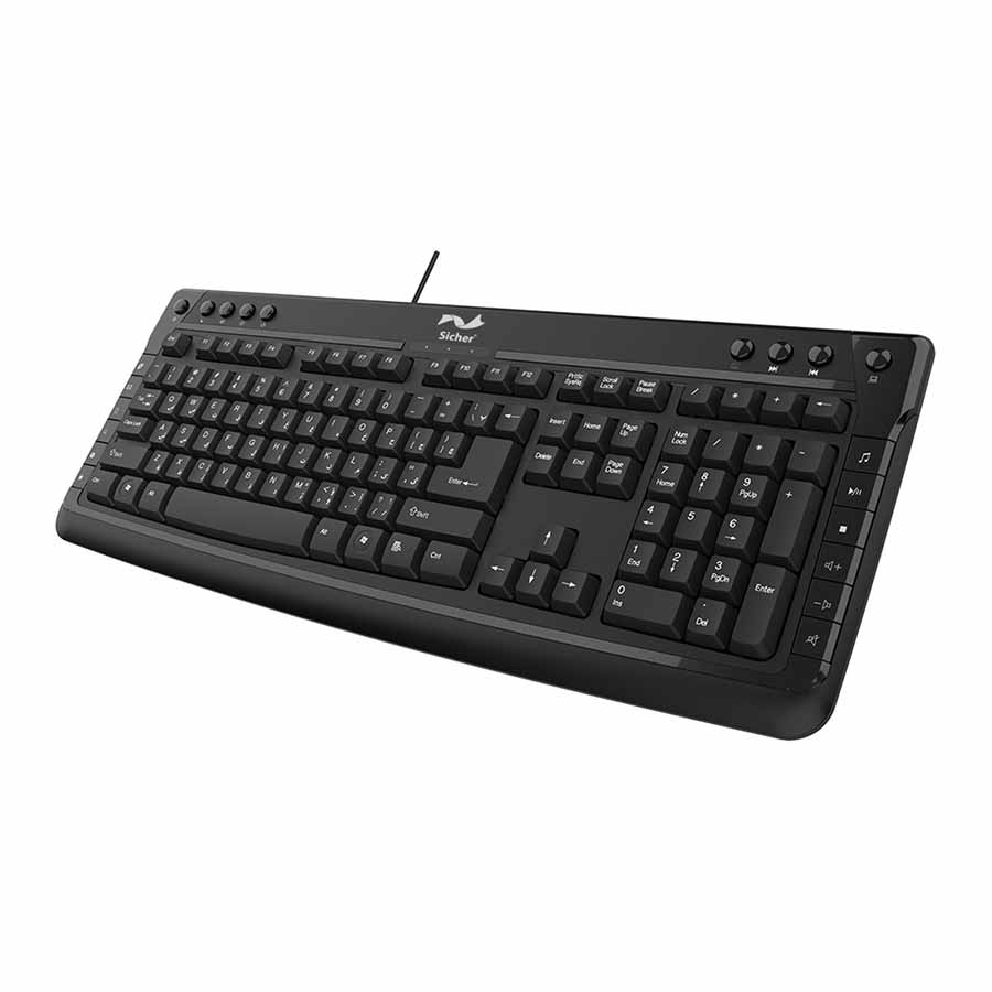 کیبورد باسیم زیچر مدل KB120