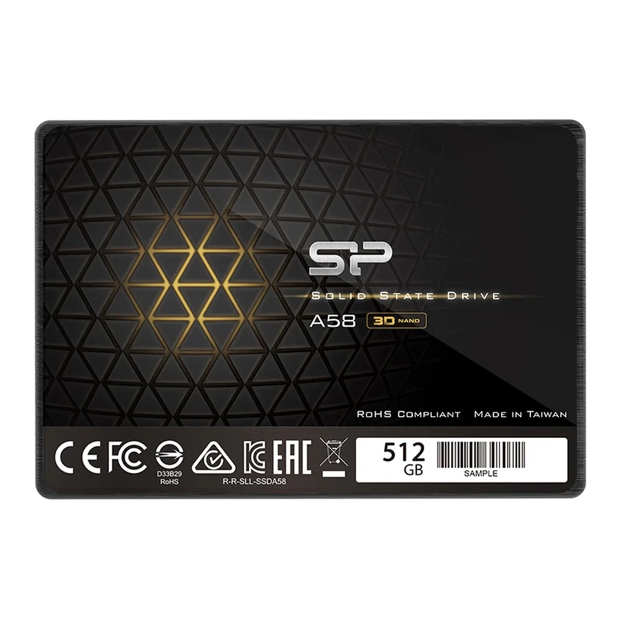 اس اس دی 512 گیگابایت 2.5 اینچ SATA سیلیکون پاور