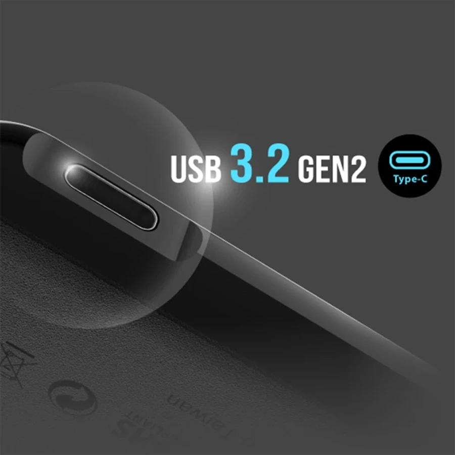اس اس دی اکسترنال 240 گیگابایت USB-C سیلیکون پاور