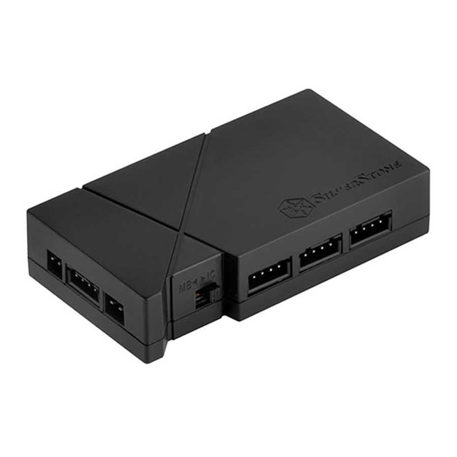 هاب فن 8 پورت سیلوراستون مدل SST-LSB01