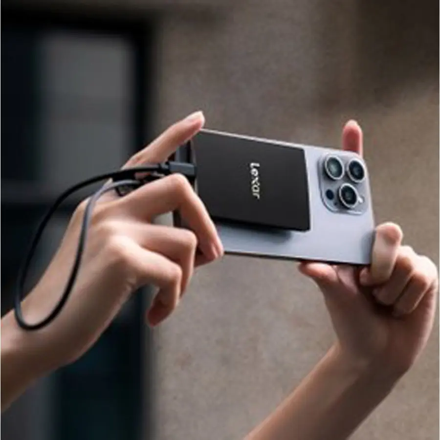 اس اس دی اکسترنال لکسار مدل SL500 ظرفیت 1 ترابایت