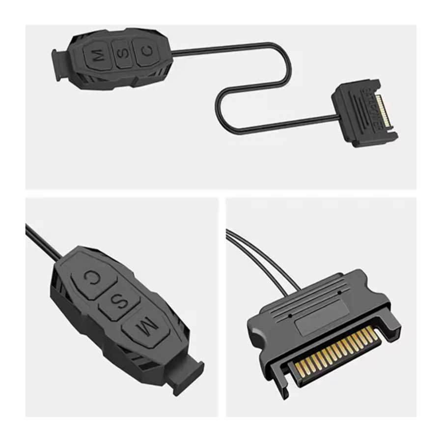 مینی کنترل فن کیس اسنومن مدل Mini Controller ARGB