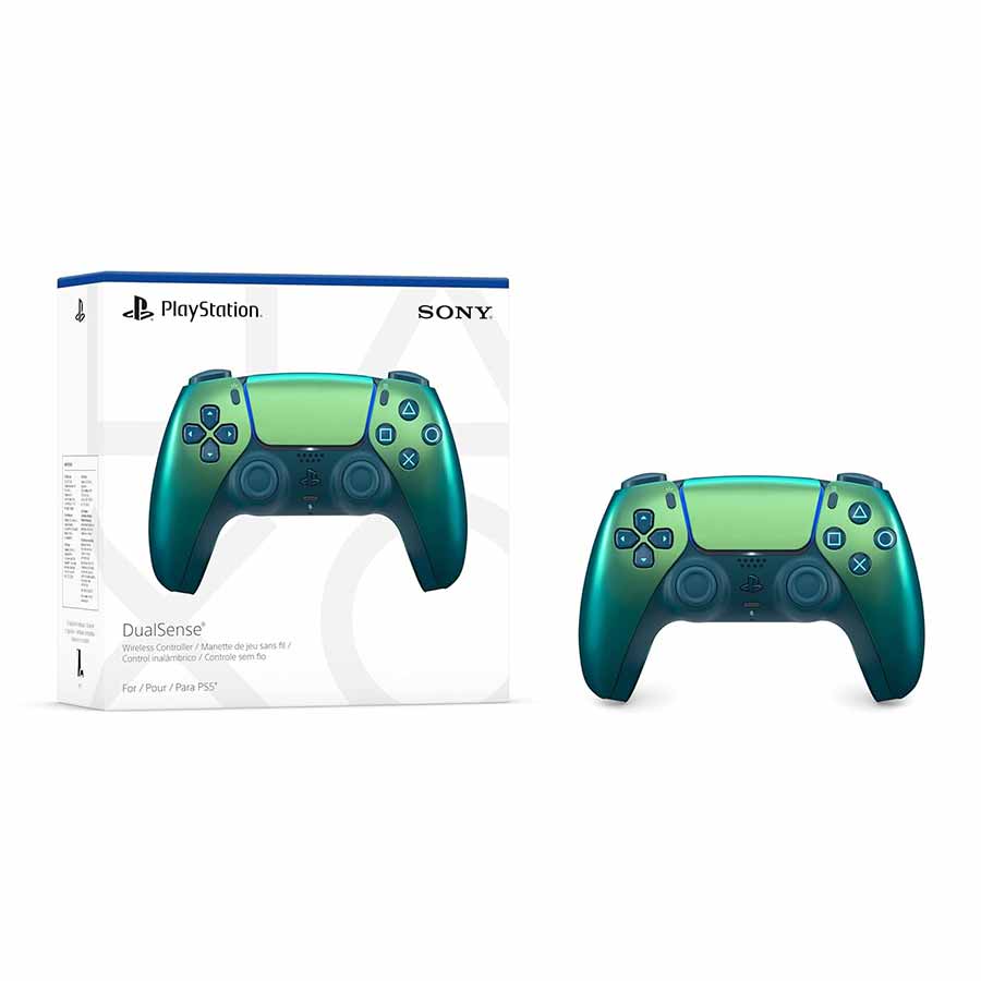 دسته بازی بی‌سیم سونی مدل PlayStation 5 DualSense Chroma Teal