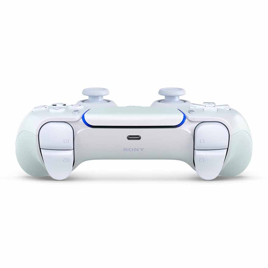 دسته بازی بی‌سیم سونی مدل PlayStation 5 DualSense Pearl White