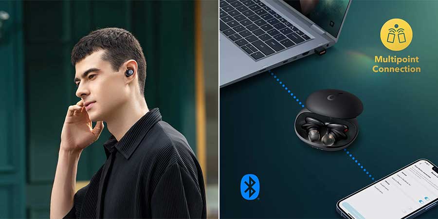 هندزفری بی‌سیم و بلوتوث انکر مدل Soundcore Liberty 3 Pro A3952
