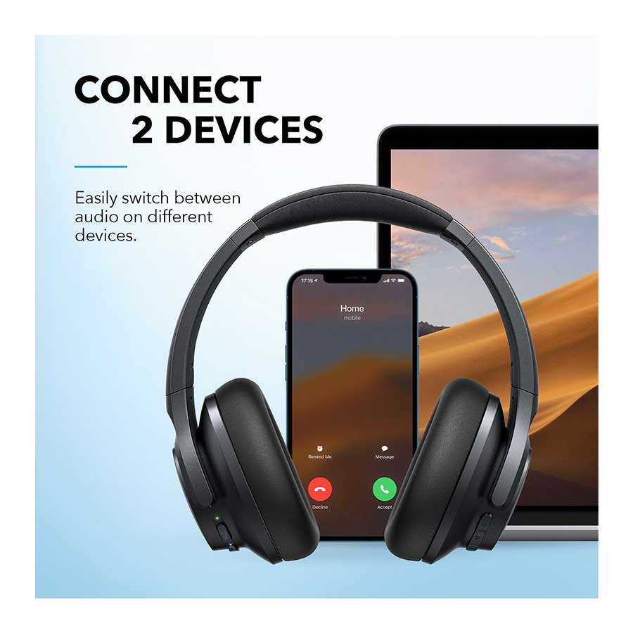 هدفون بی‌سیم و بلوتوث انکر مدل Soundcore Life Q20 Plus A3045