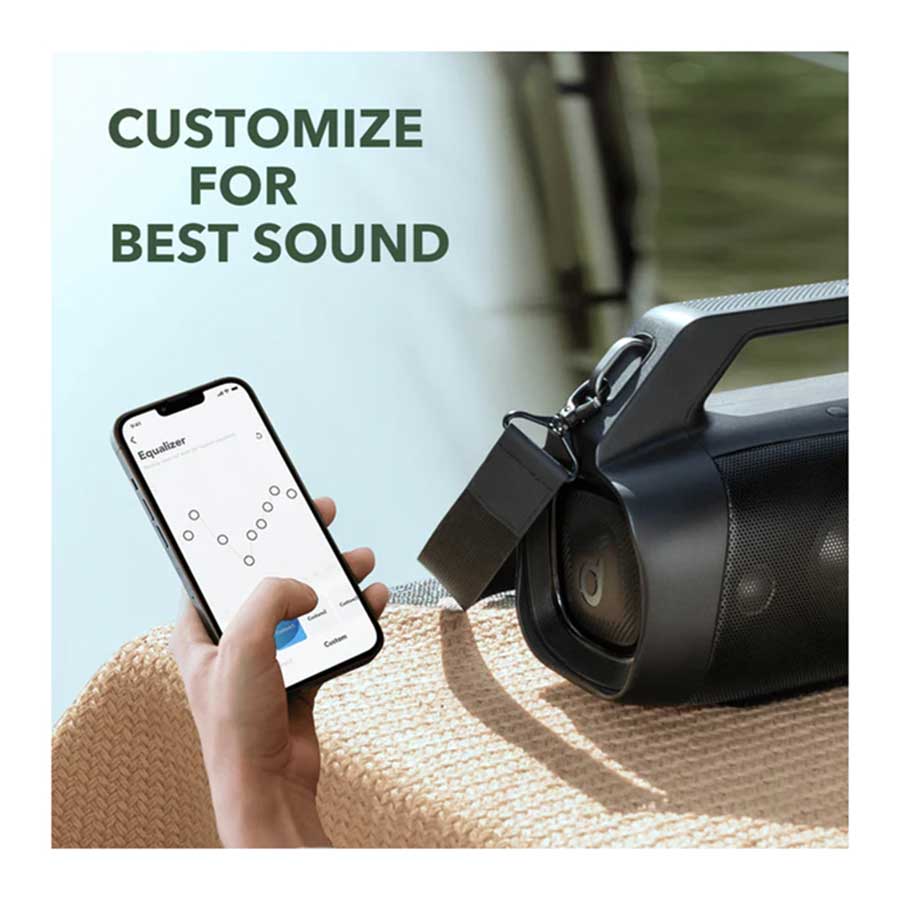 اسپیکر بلوتوث قابل حمل انکر مدل Soundcore Motion Boom Plus A3129